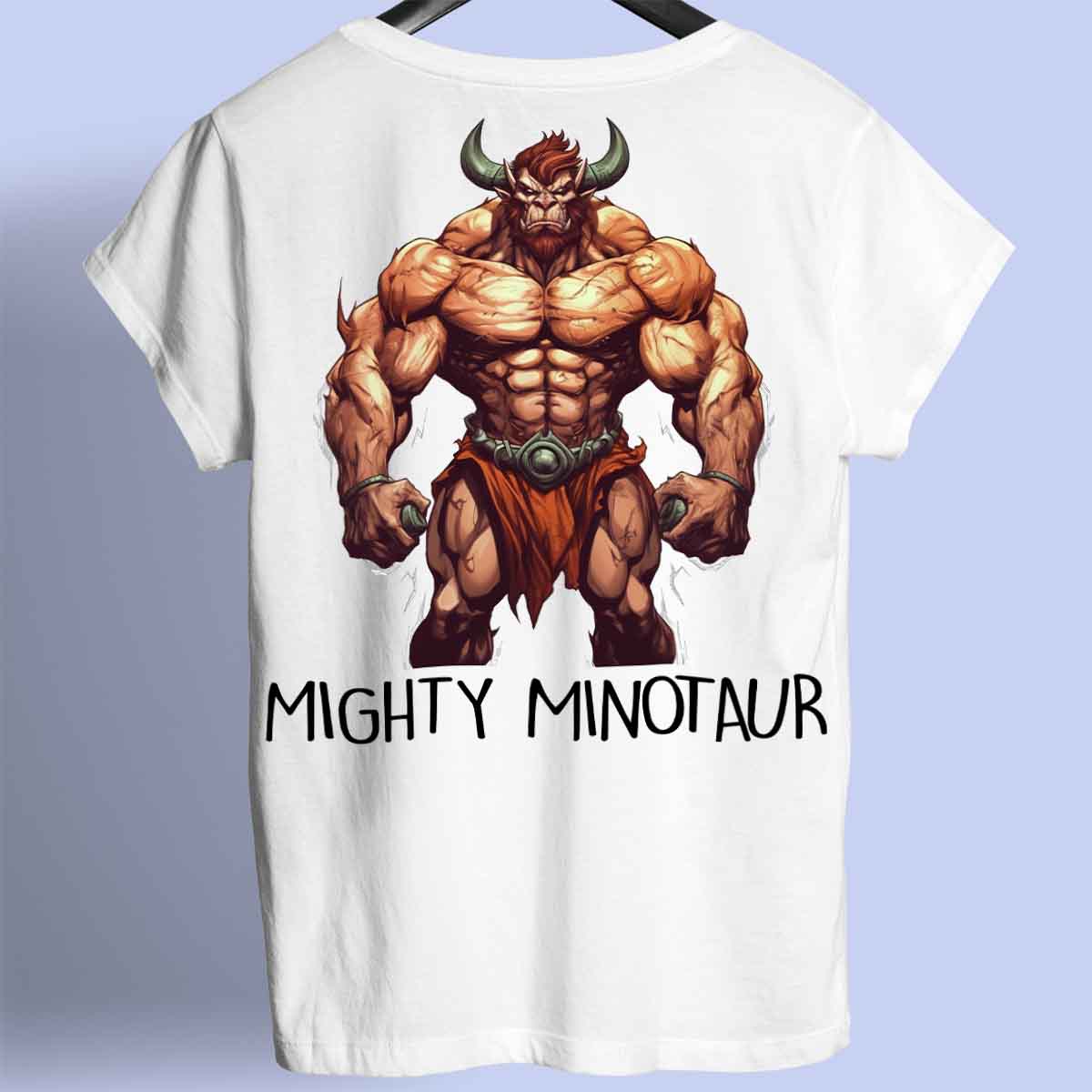 Mighty Minotaur - Premium shirt Unisex-rugafdruk