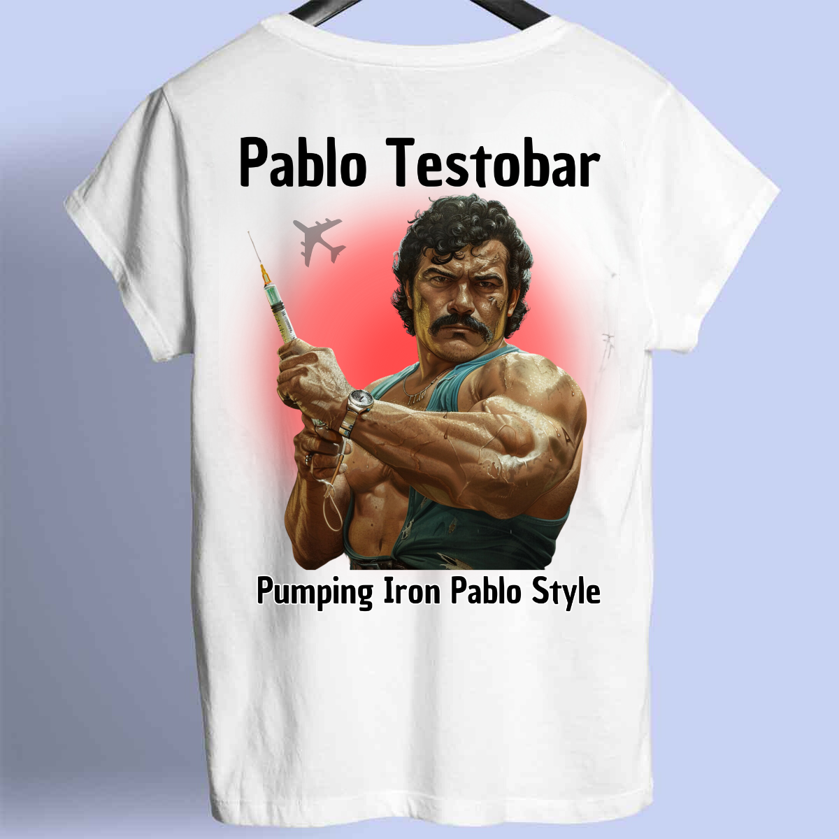 Pablo Testobar - Camiseta Premium Unisex Backprint