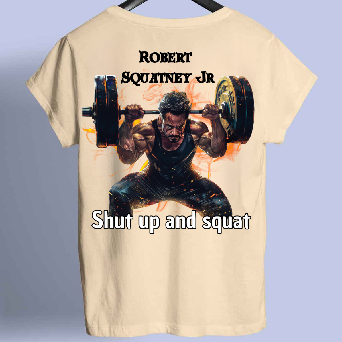 Robert Squatney Jr - Camiseta Premium Unisex Backprint