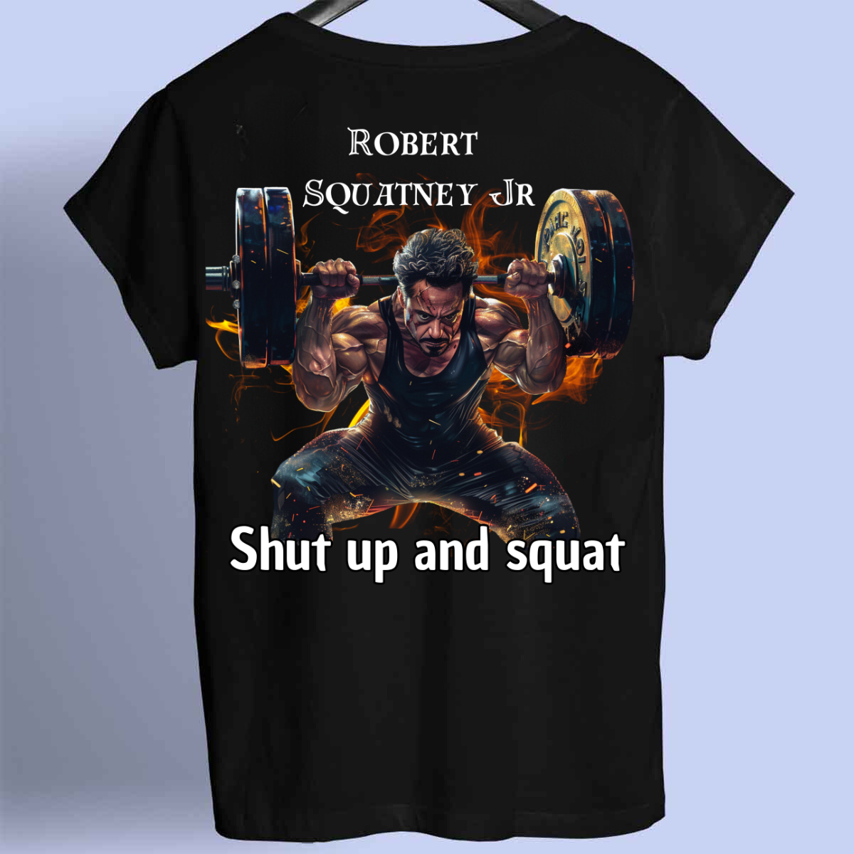 Robert Squatney Jr - Camiseta Premium Unisex Backprint