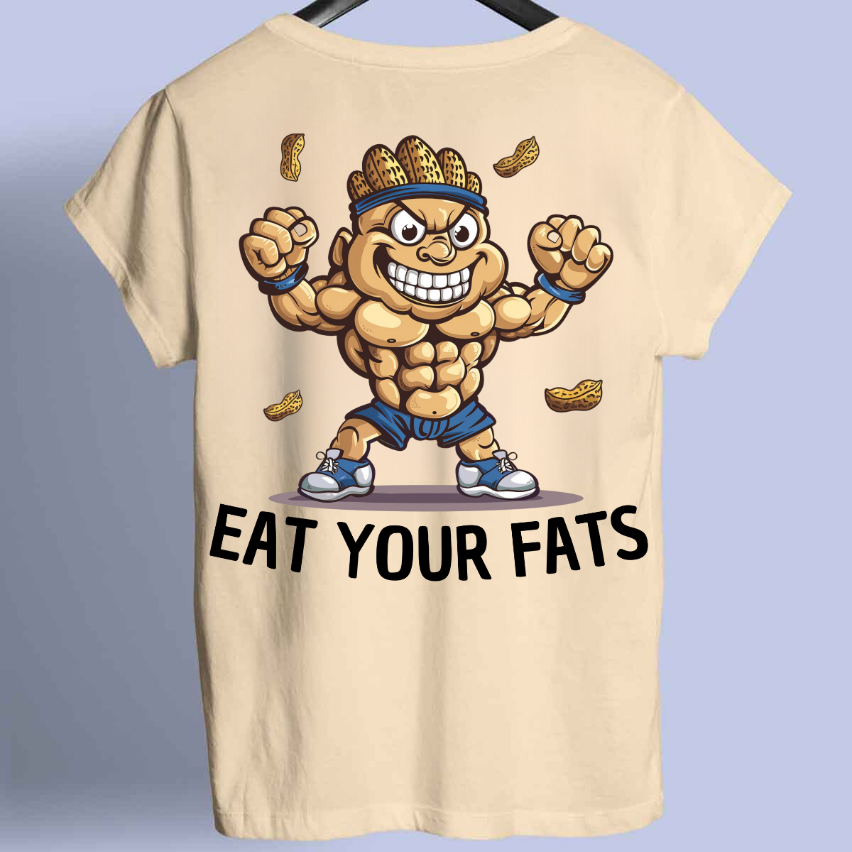 Nuts - Premium shirt, unisex-rugafdruk