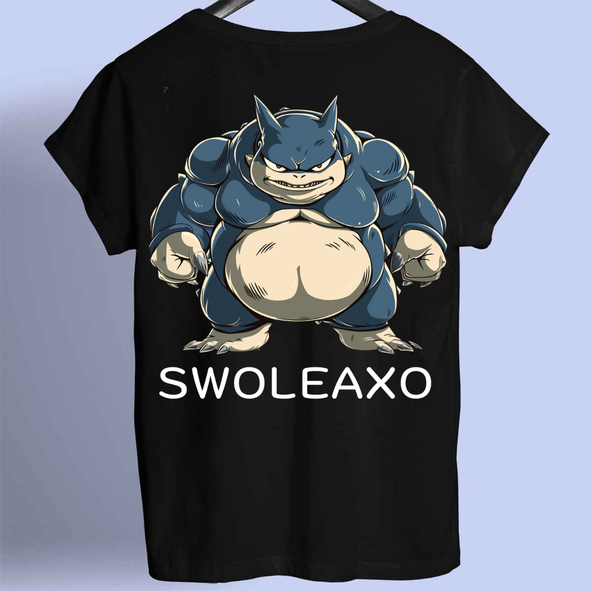 Swoleaxo 1 - Camisa Premium Unissex Costas