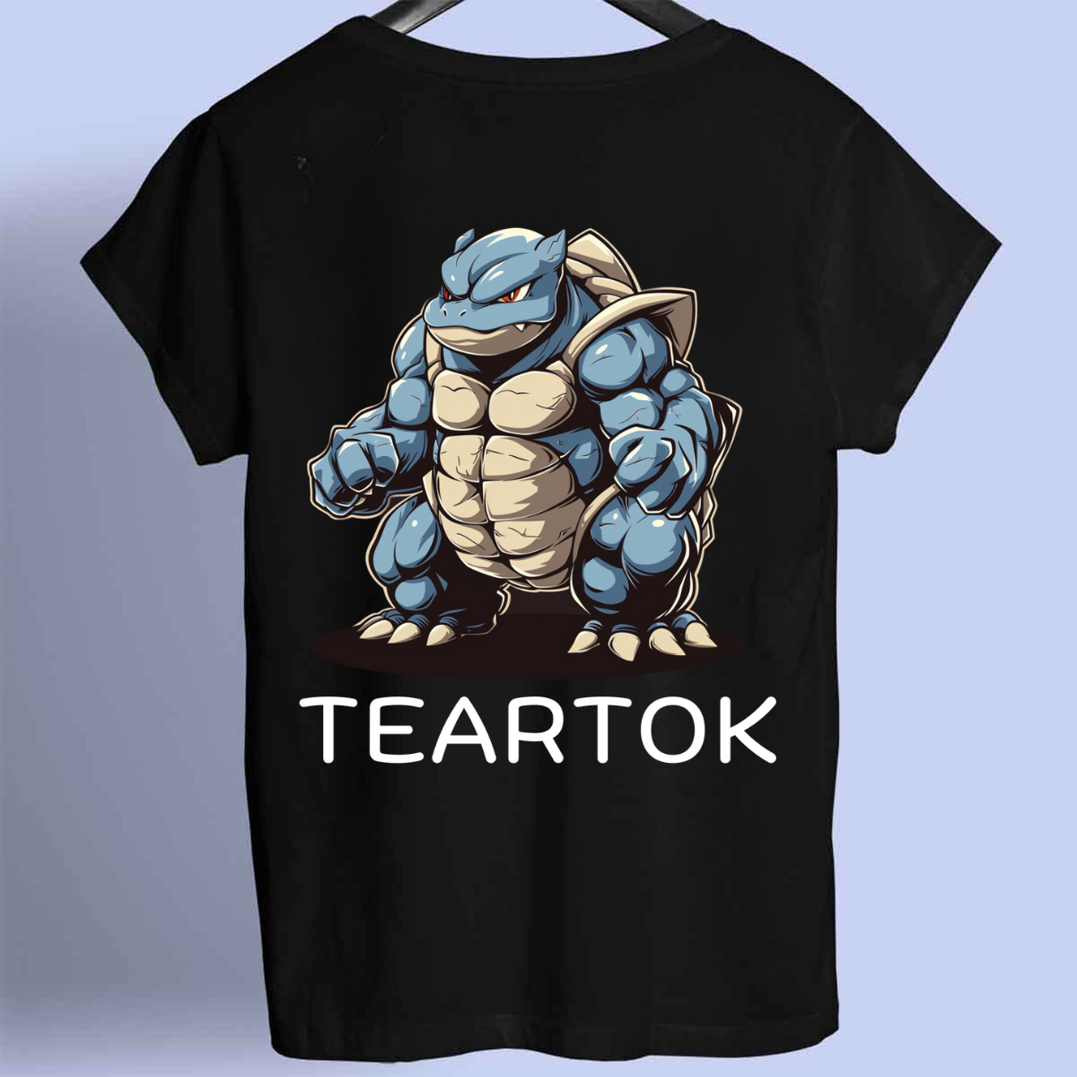 Teartok 1 - Premium-paita unisex-taustaprintti