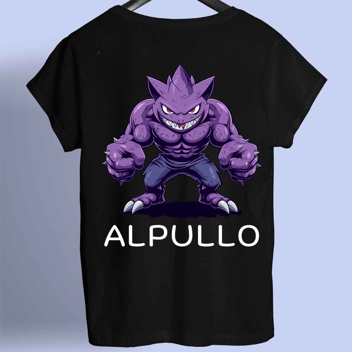 Alpullo 1 - Maglietta Premium unisex con stampa sul retro