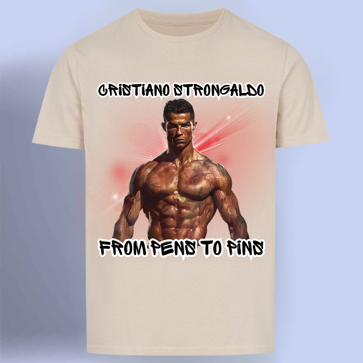 Strongaldo - Premium Shirt Unisex front print