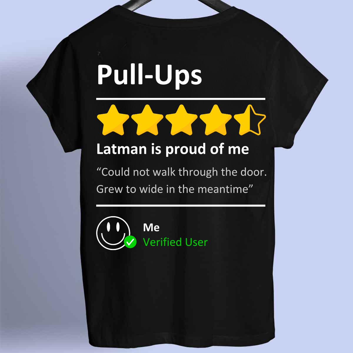 Revisión de Pull-Ups - Camiseta premium con estampado frontal unisex