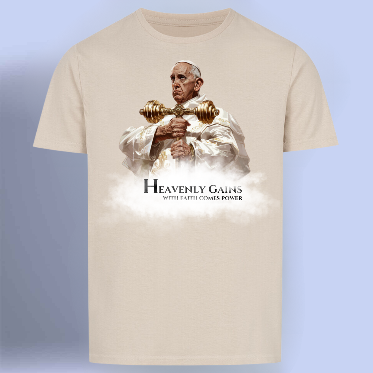 Heavenly Gains - Maglietta Premium Stampa frontale unisex