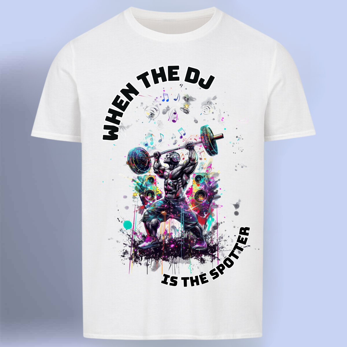 DJ - Camiseta Premium Unisex estampado frontal