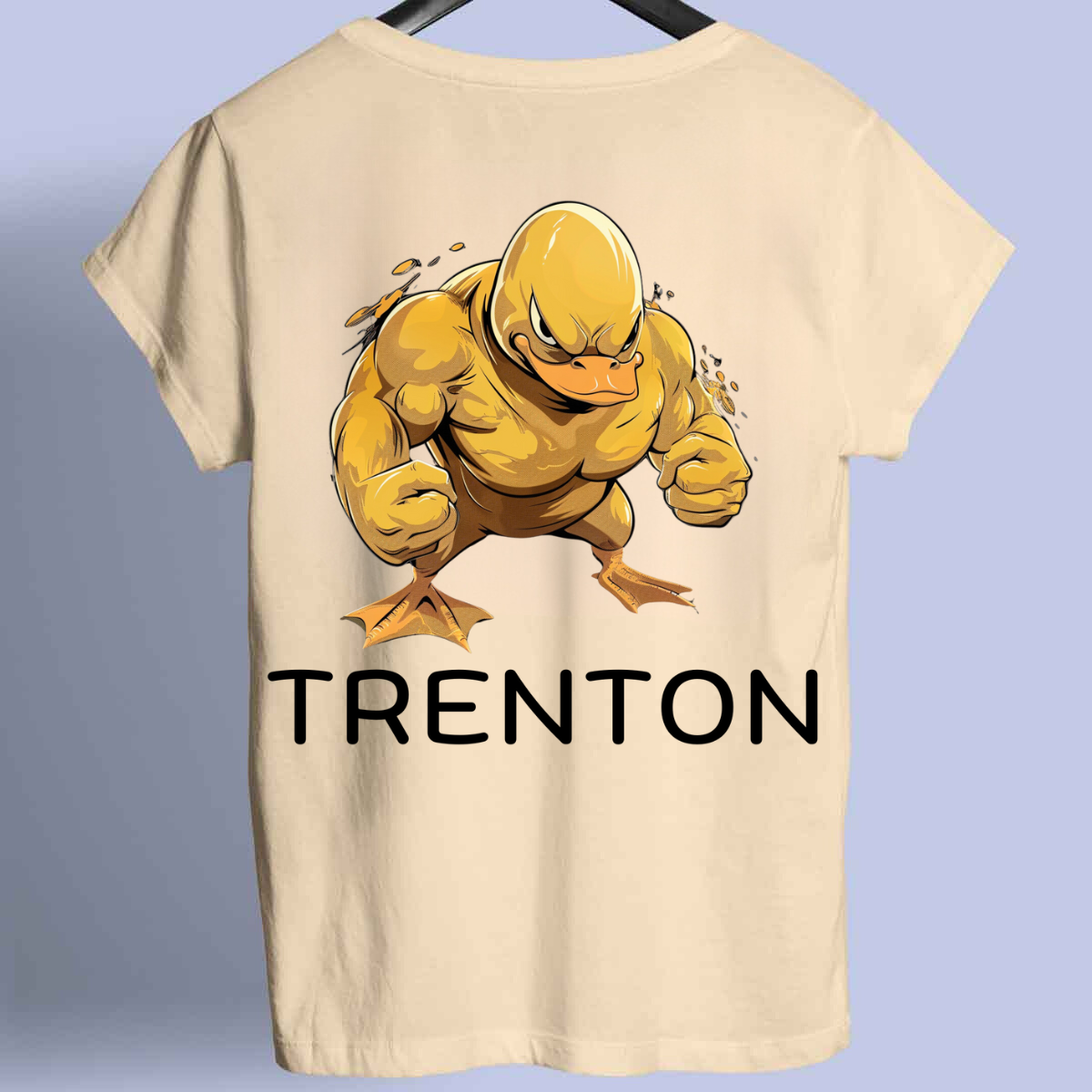 Trenton 1 - Premium-paita unisex-taustaprintti