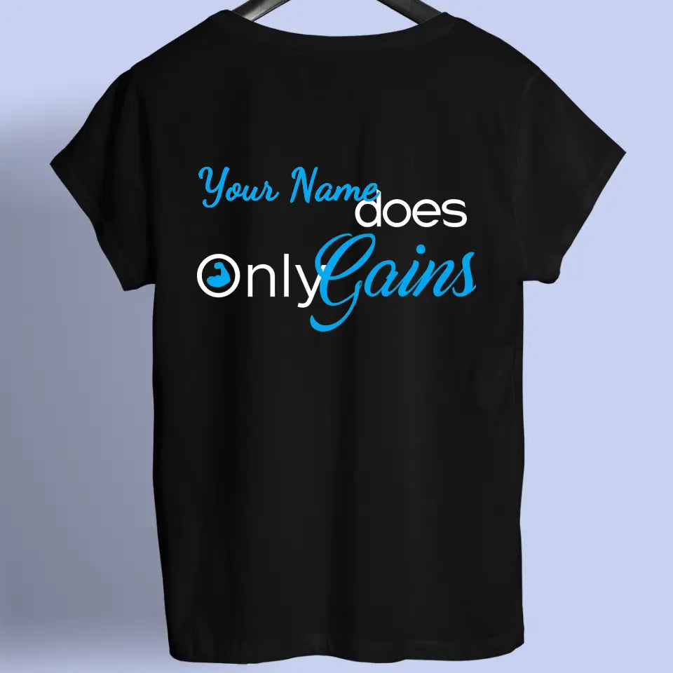 Only Gains - Camisa personalizable