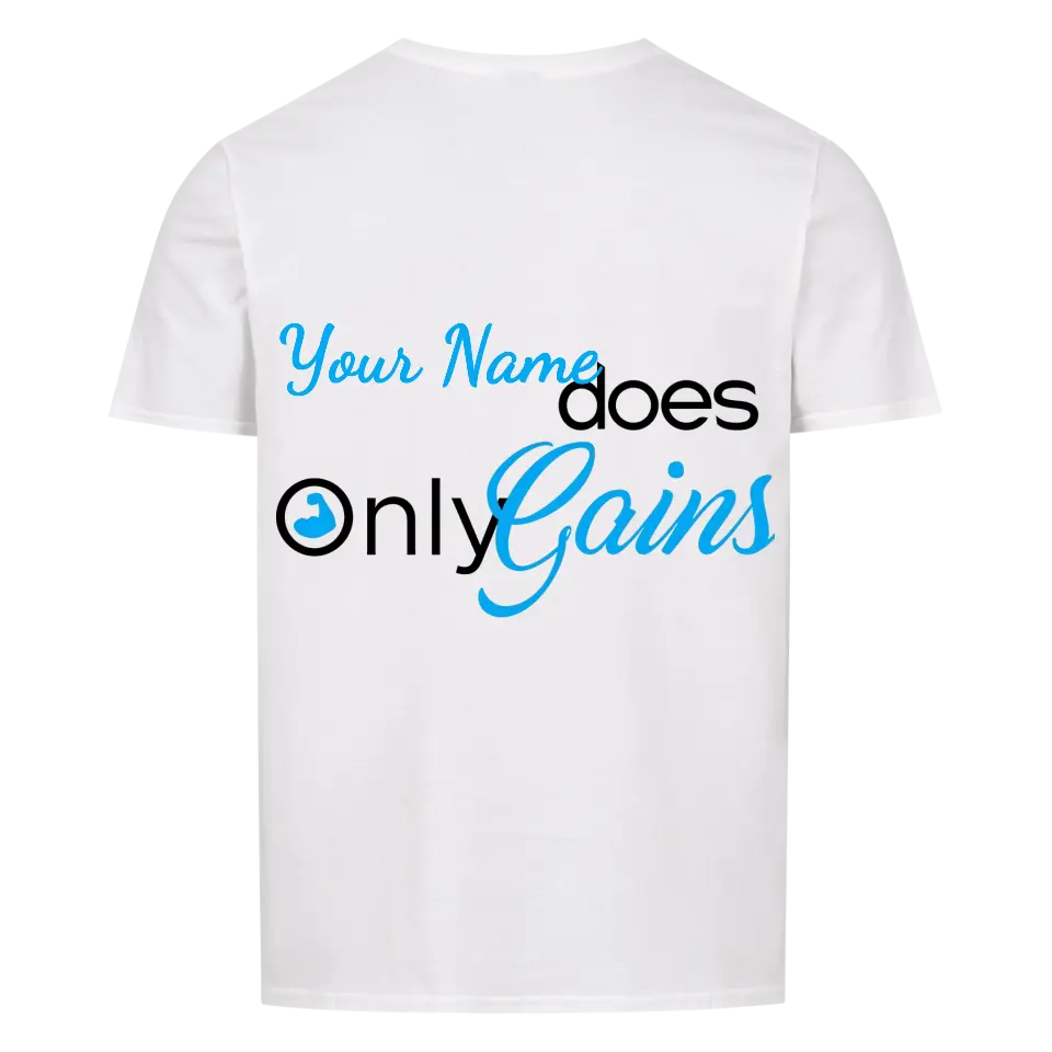 Only Gains - Camisa personalizable