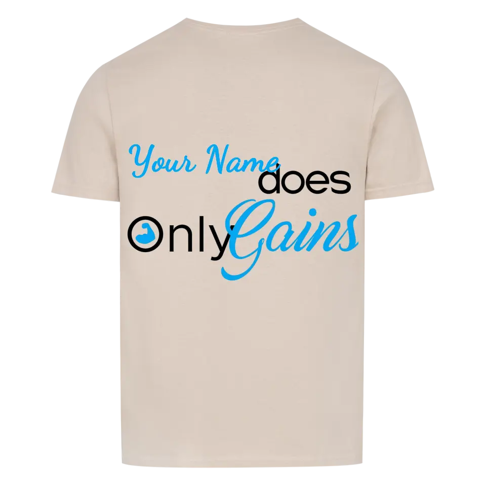 Only Gains - Camisa personalizável