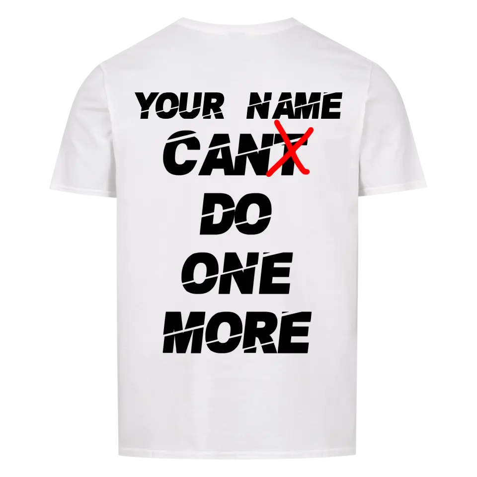 OneMore - Personaliseerbaar shirt