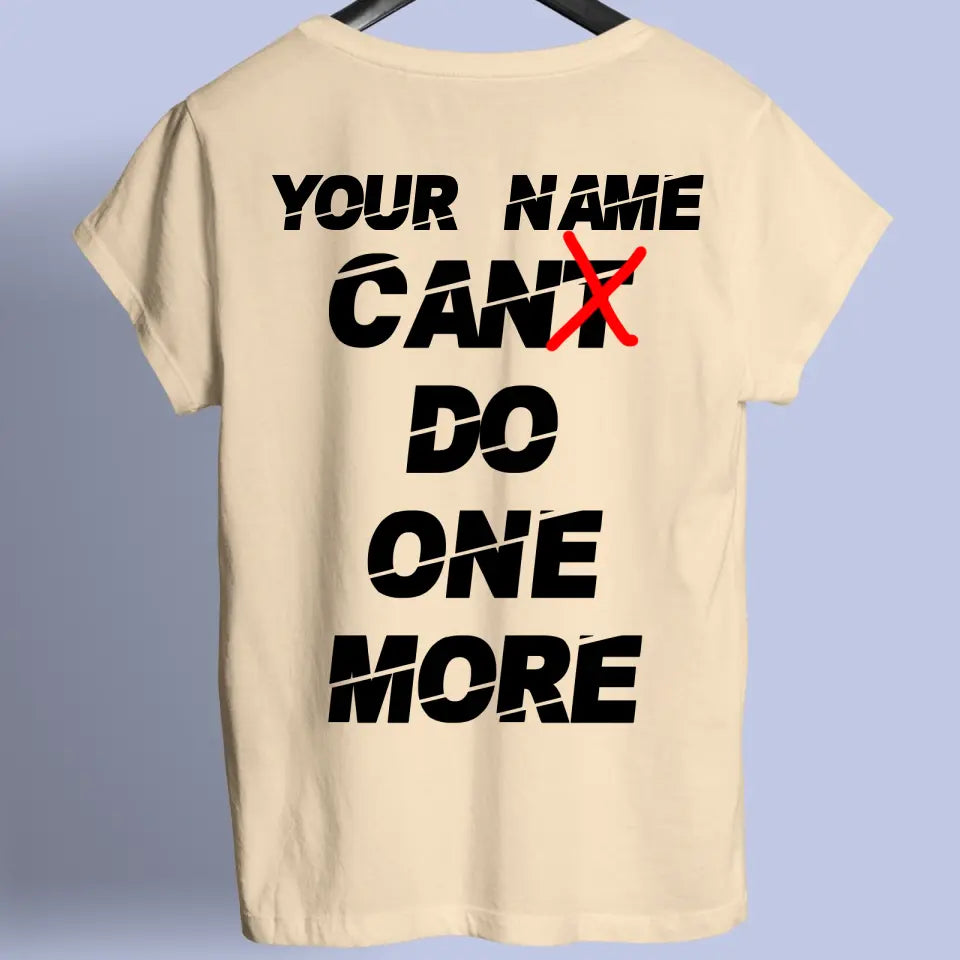 OneMore - Personalizable shirt