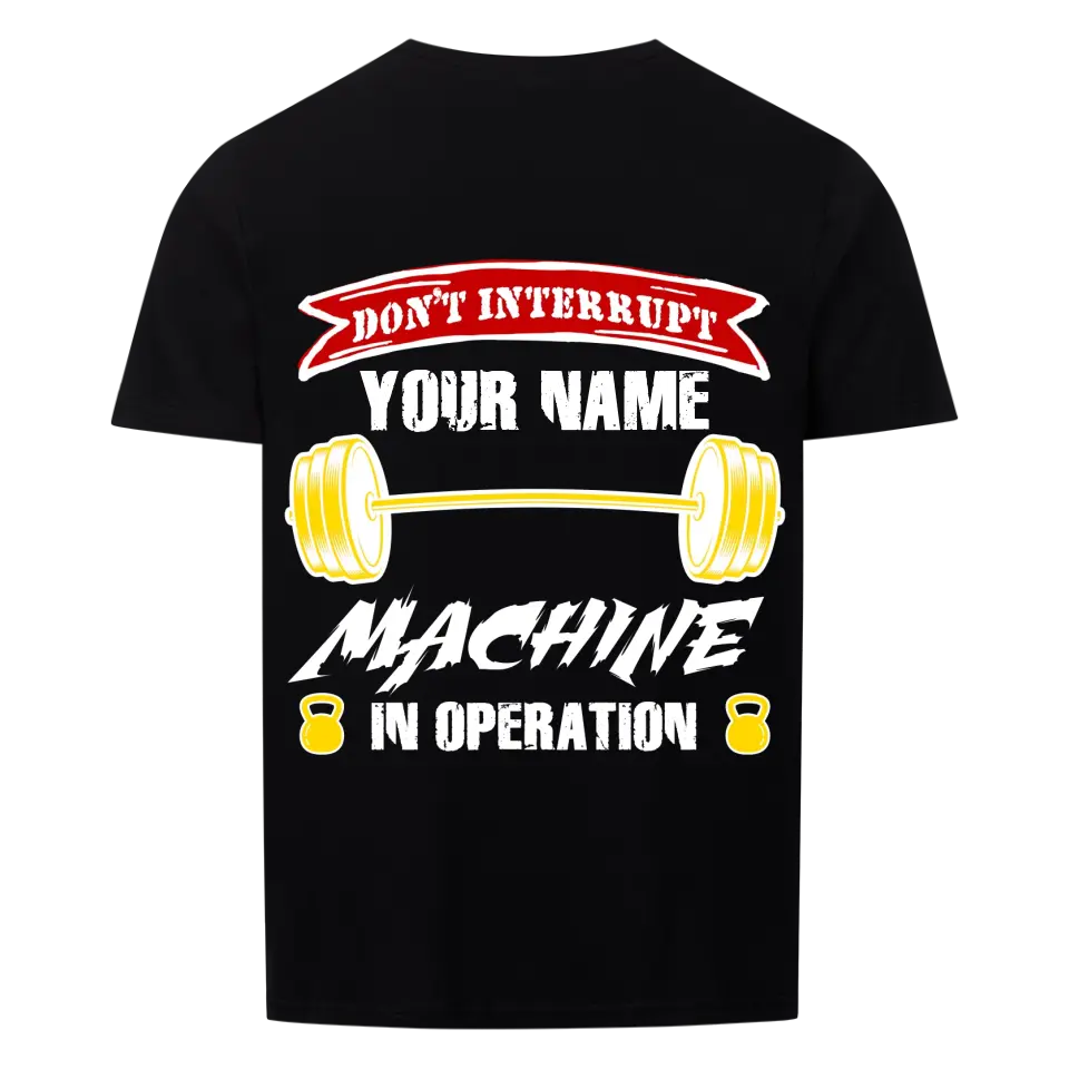 Não interrompa - Camiseta personalizada