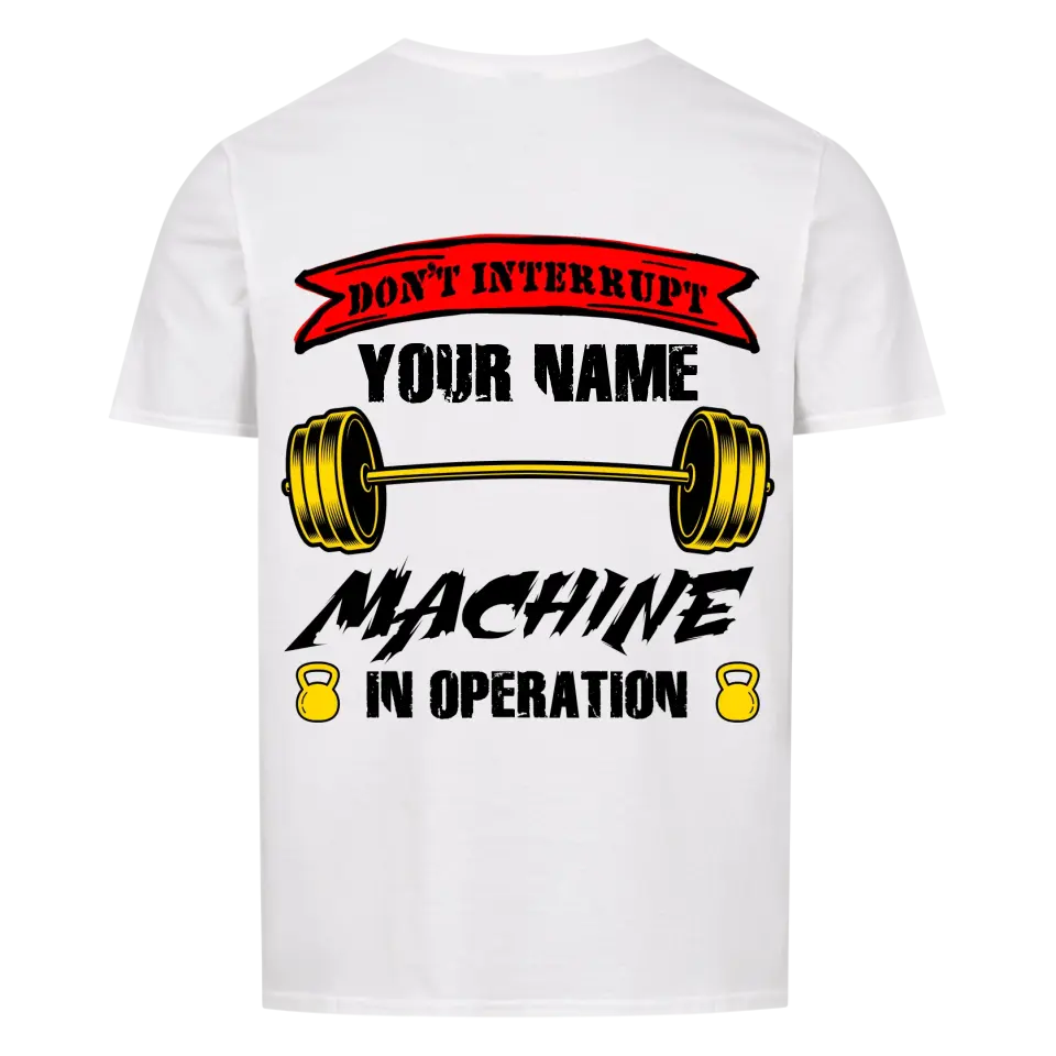 Dont Interrupt - Personalizable shirt