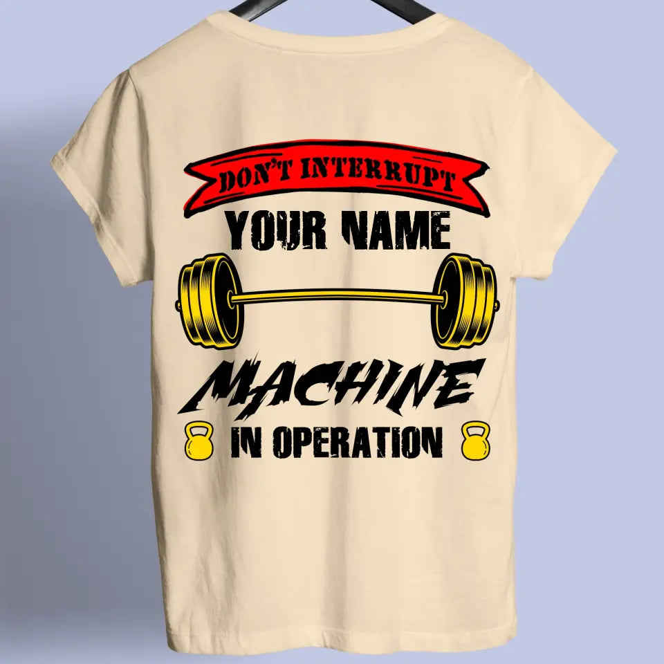 Não interrompa - Camiseta personalizada