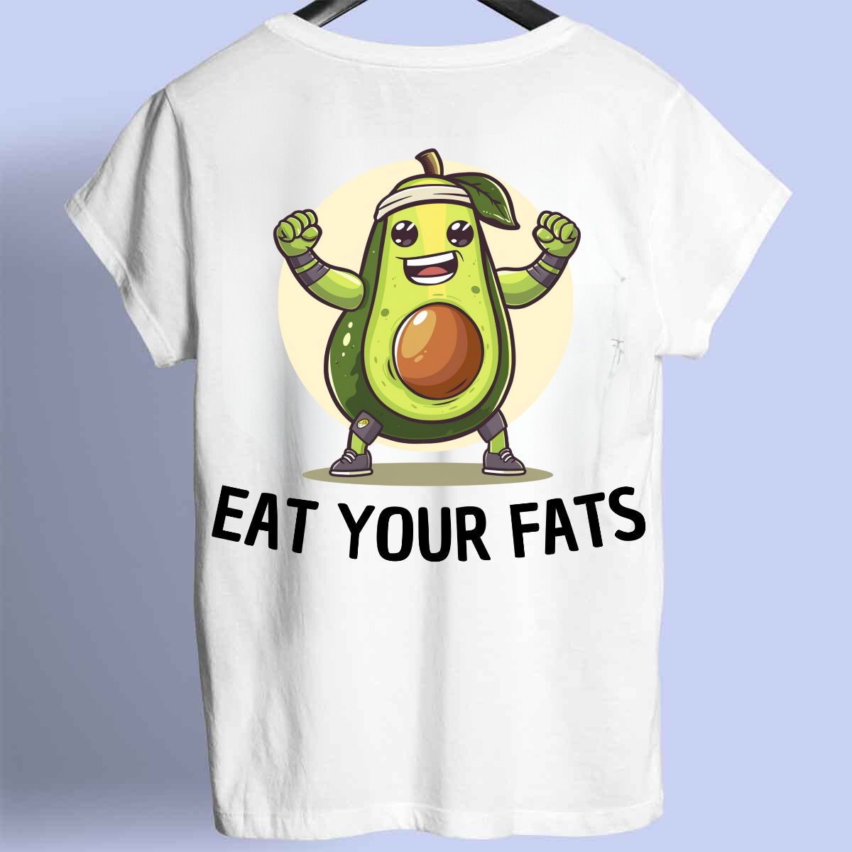 Avocado - Premium shirt, unisex-rugafdruk