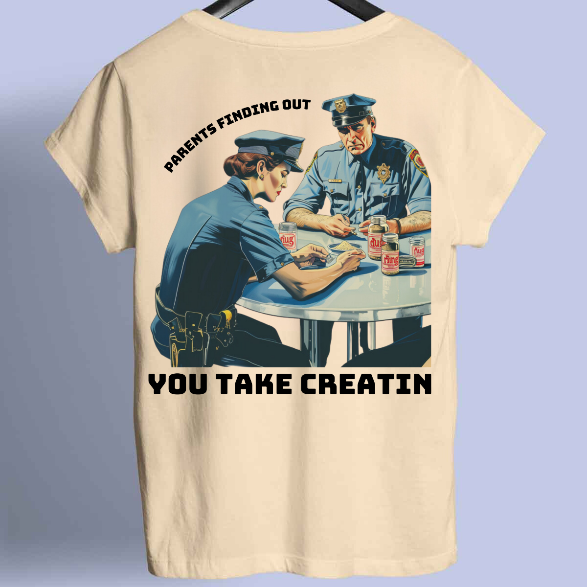 Creatin - Premium Shirt Unisex Backprint