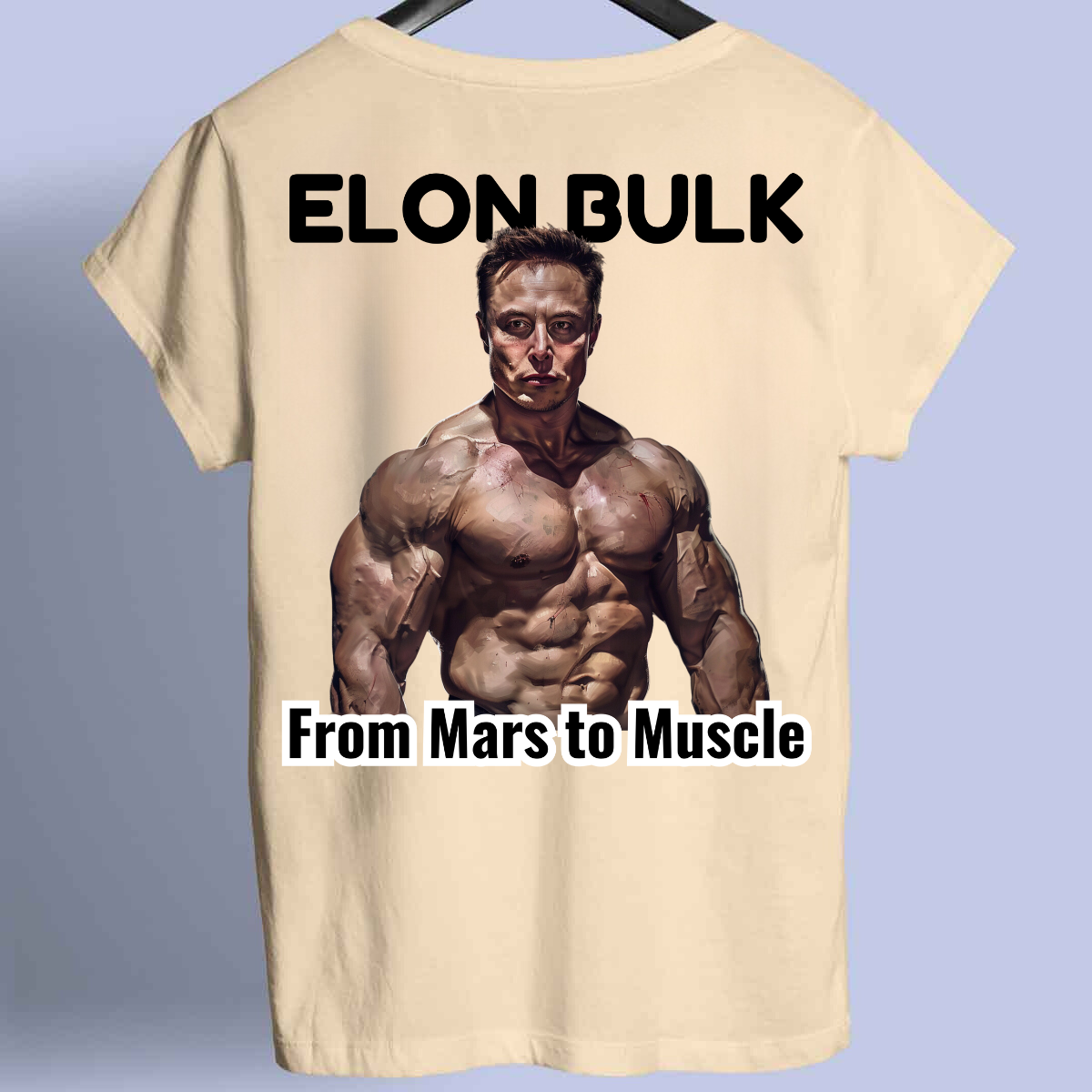 Elon Bulk - Chemise Premium Unisexe Backprint