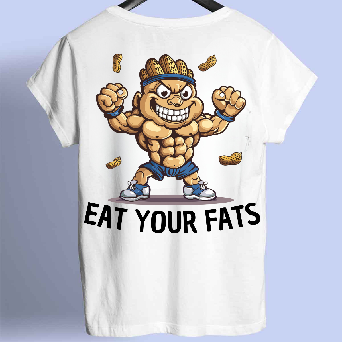 Nuts - Premium shirt, unisex-rugafdruk