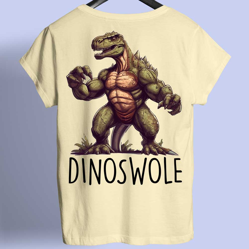 Dinoswole - Stampa sul retro della maglietta