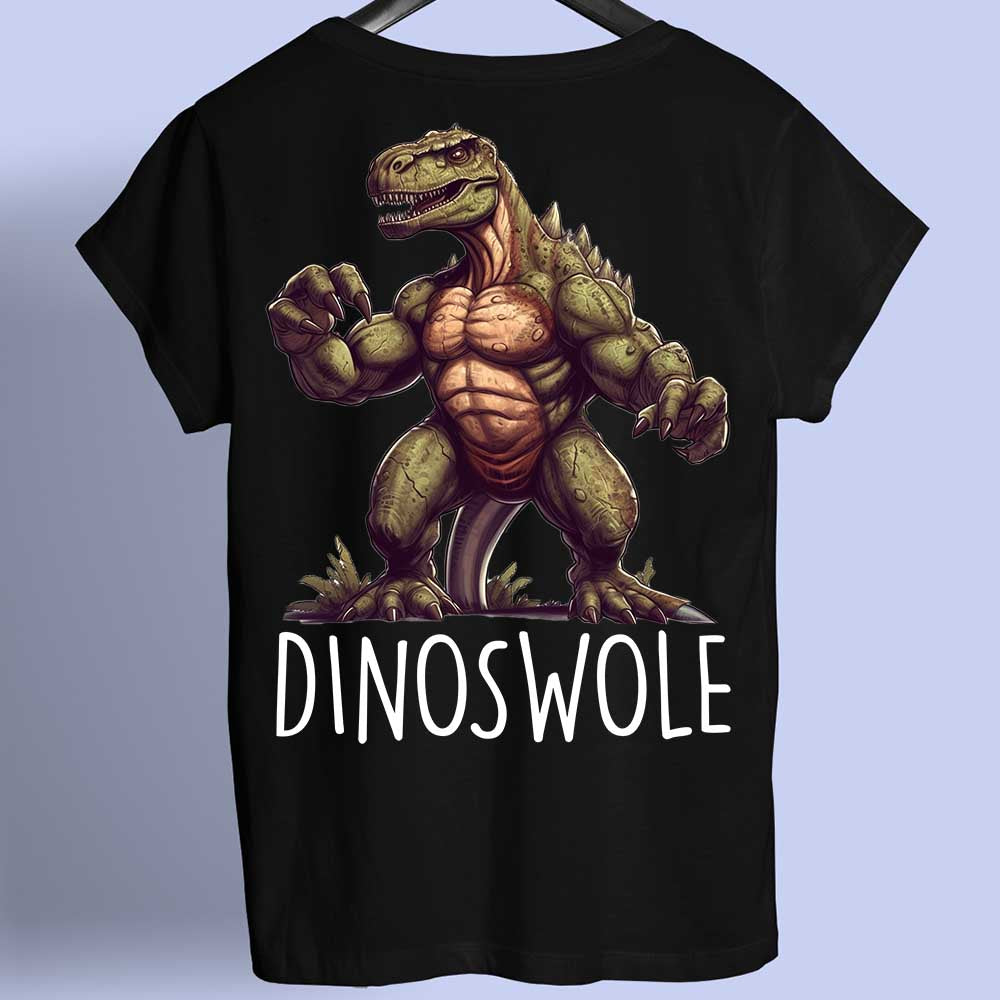 Dinoswole - T-Shirt Backprint