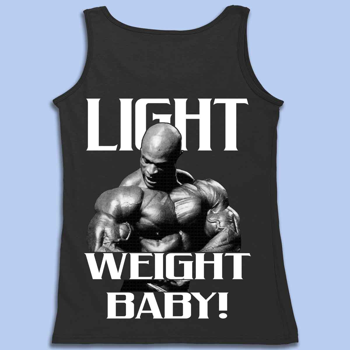 Lichtgewicht - Premium tanktop, unisex-rugafdruk