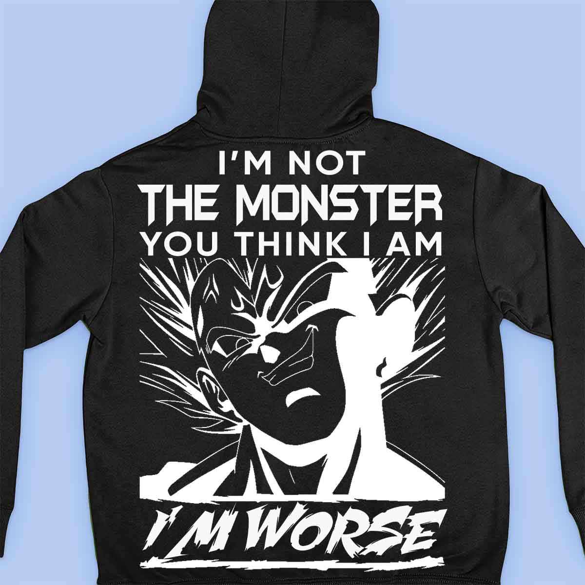 Monster - Premium Hoodie Unisex Backprint