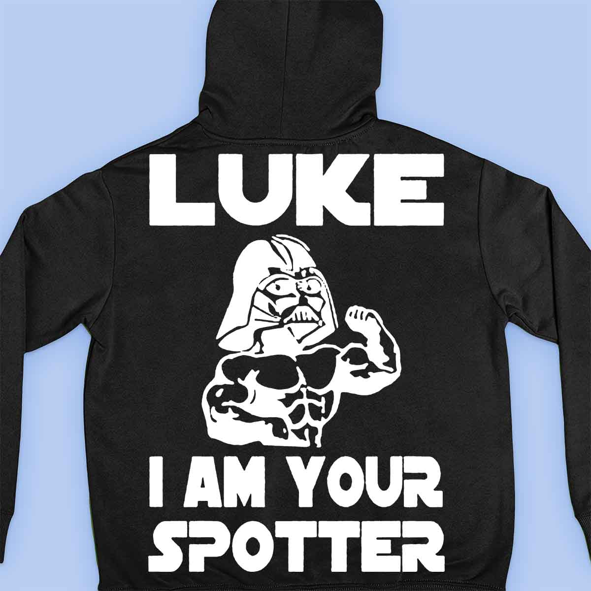 Your Spotter - Sweat à capuche premium Unisex Backprint