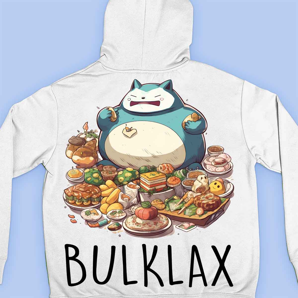 Bulklax - Sweat à capuche Premium Unisex Backprint