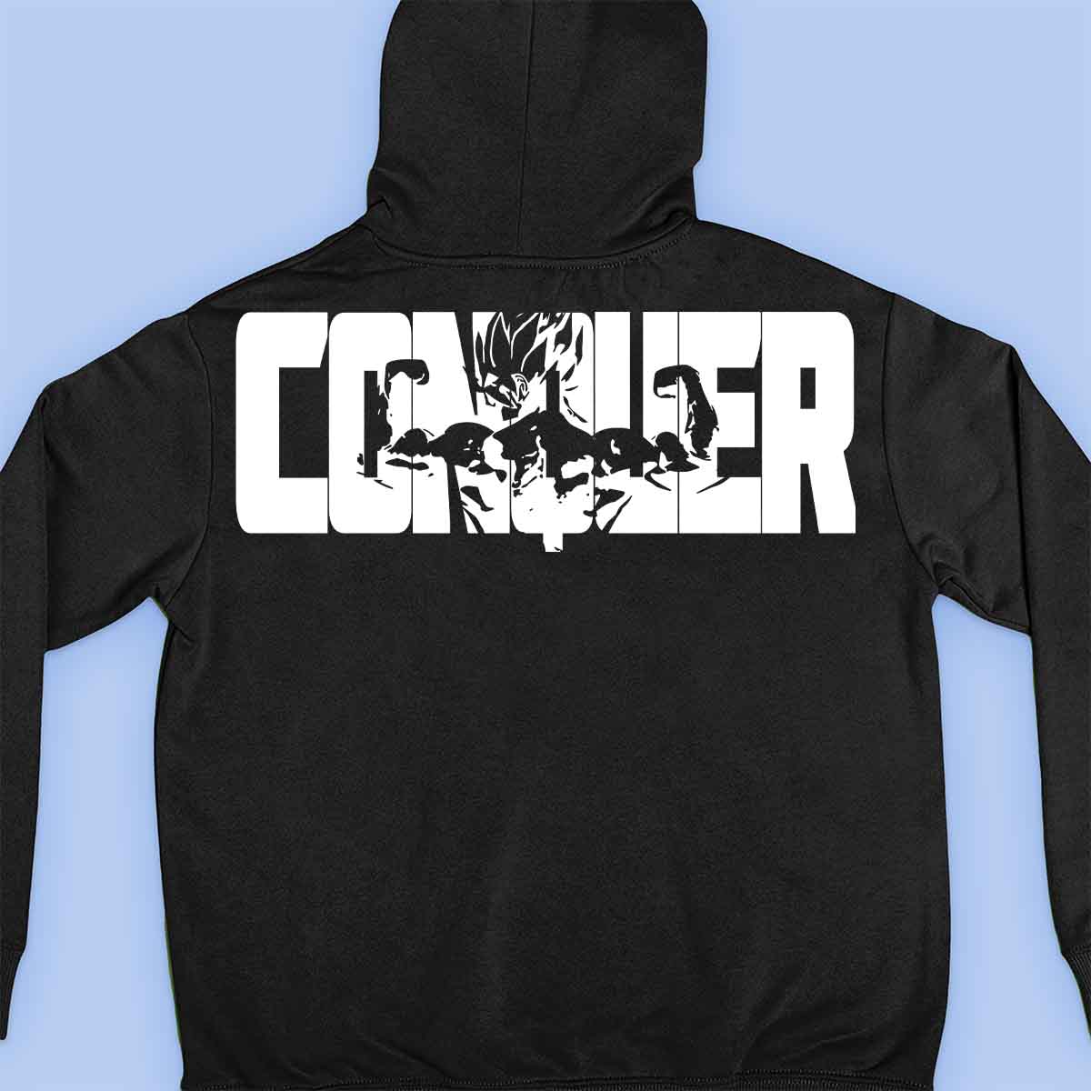 Conquer - Premium Hoodie Unisex Baktryck