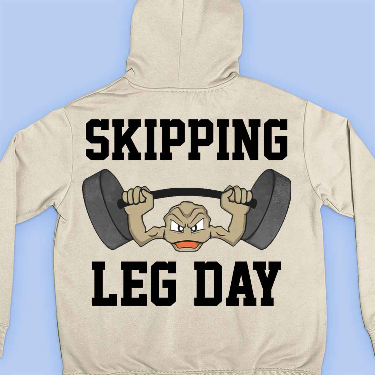 Skipping - Premium Hoodie Unisex Backprint