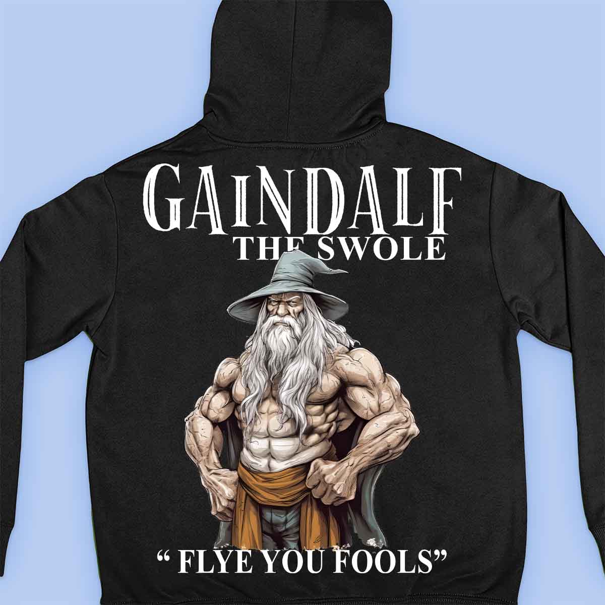 Gaindalf - Premium Hoodie Unisex Backprint