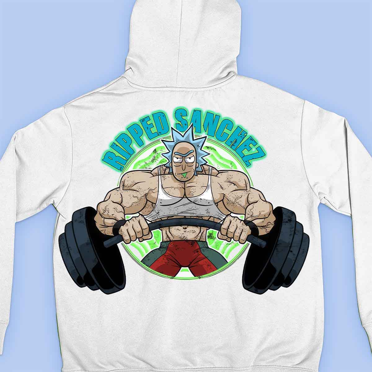 Ripped Sanchez - Premium hoodie, unisex-rugafdruk