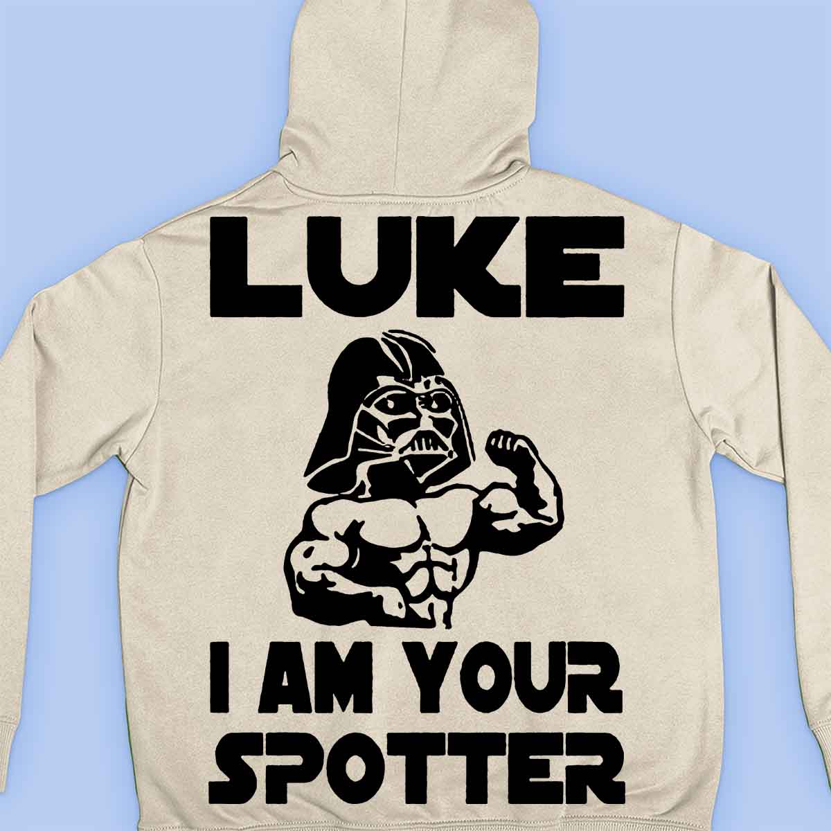 Your Spotter - Premium Hoodie Unisex Baktryck