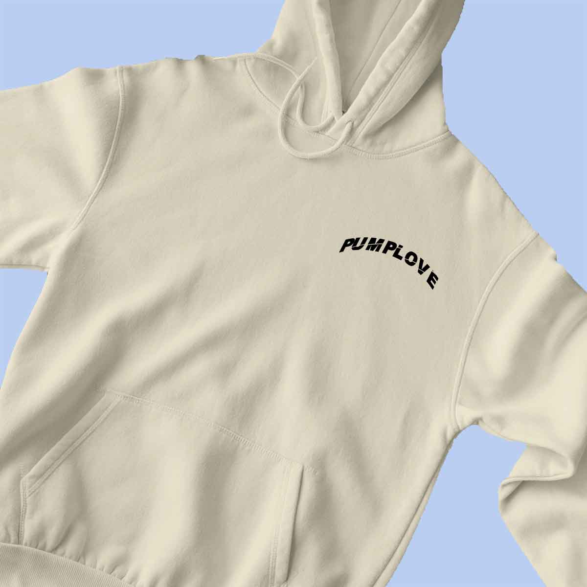 Pumplove - Premium Hoodie Unisex Baktryck