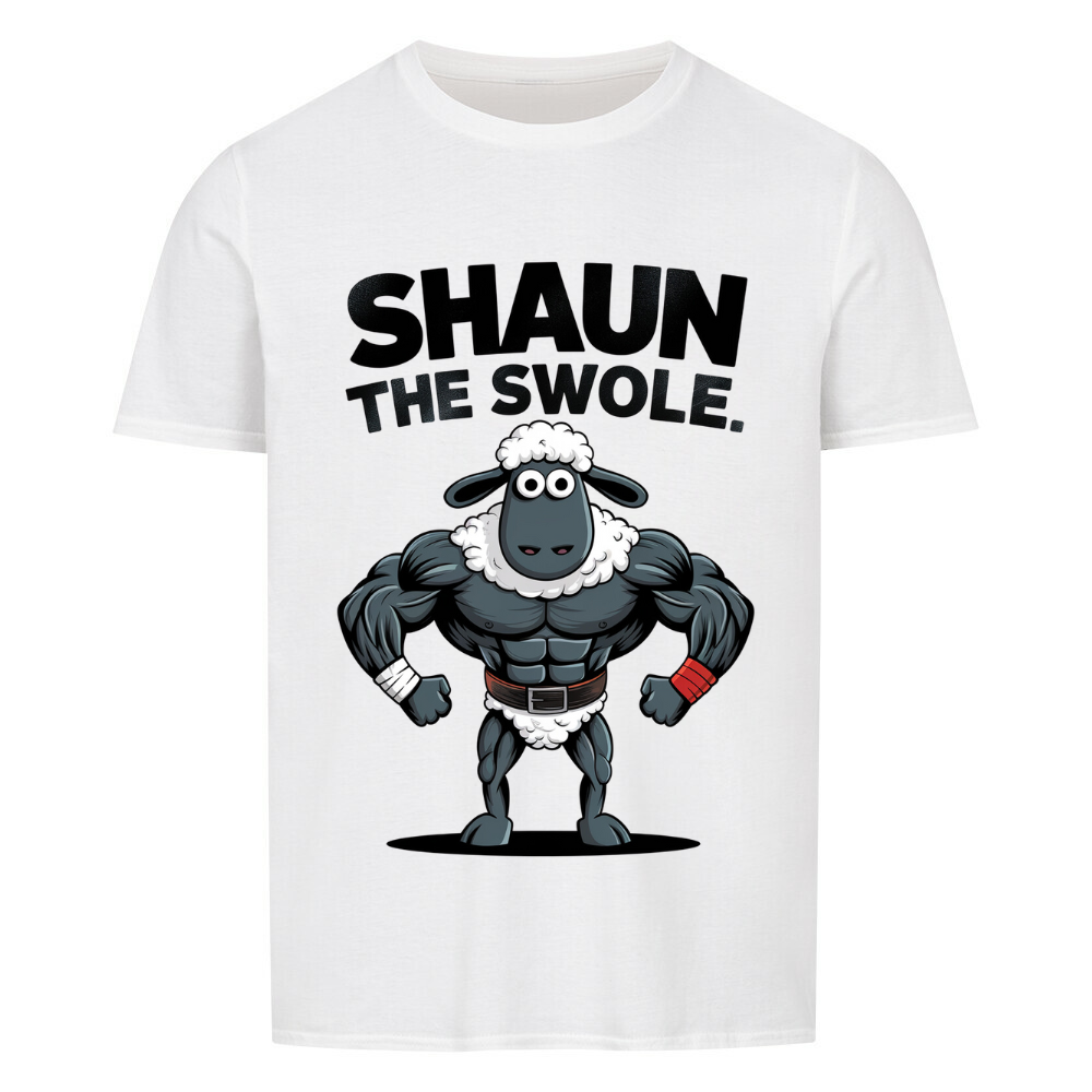 Shaun The Swole - Camisa Premium Estampado frontal unisex