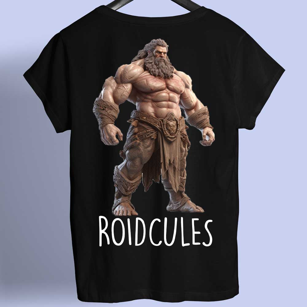 Roidcules - Camiseta estampada nas costas