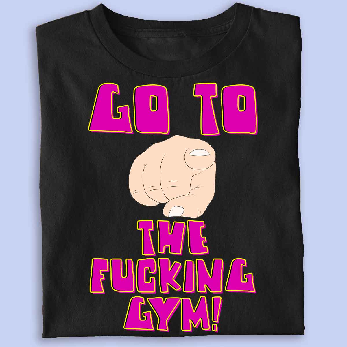 Go Gym - Premium-paita unisex