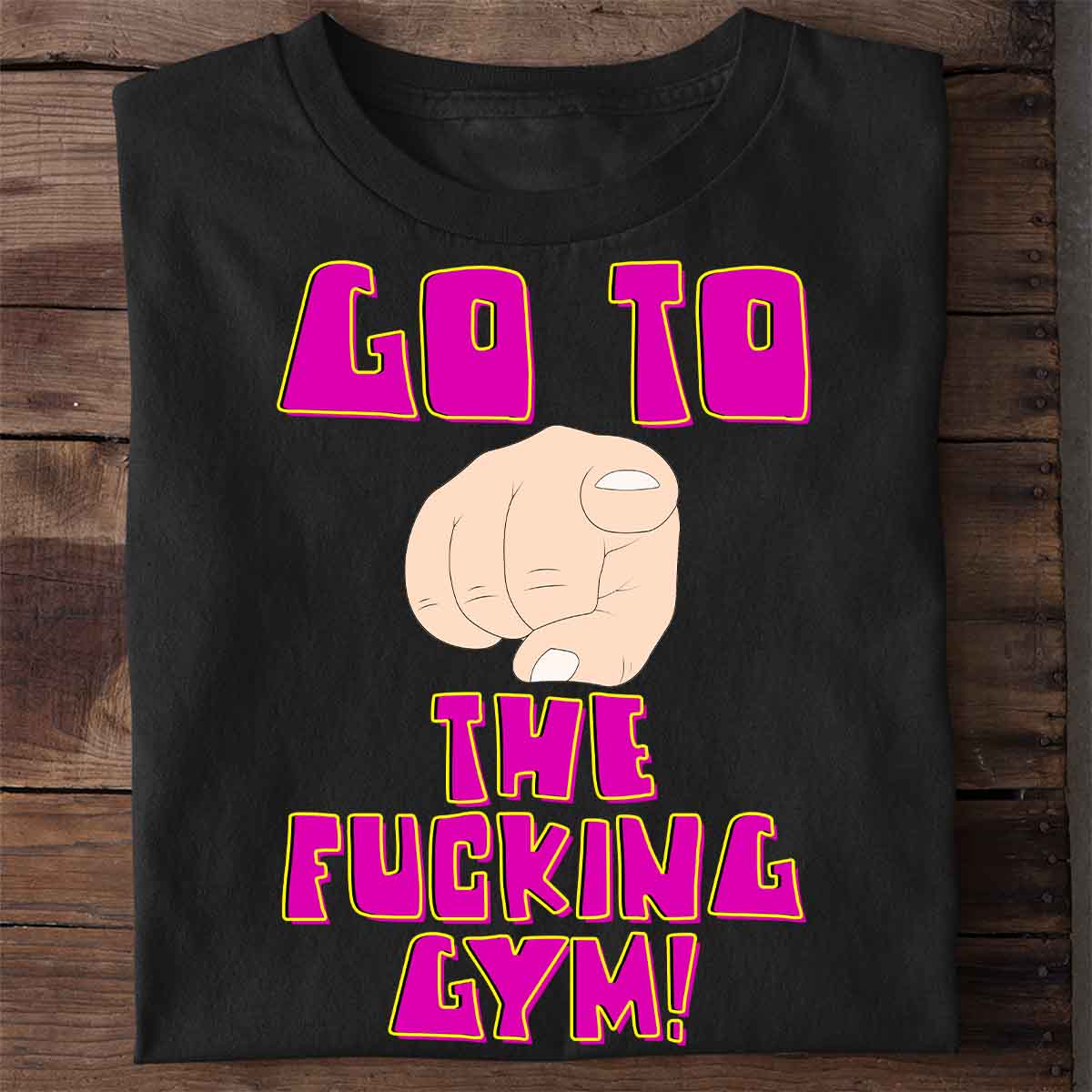 Go Gym - Premiumskjorta unisex