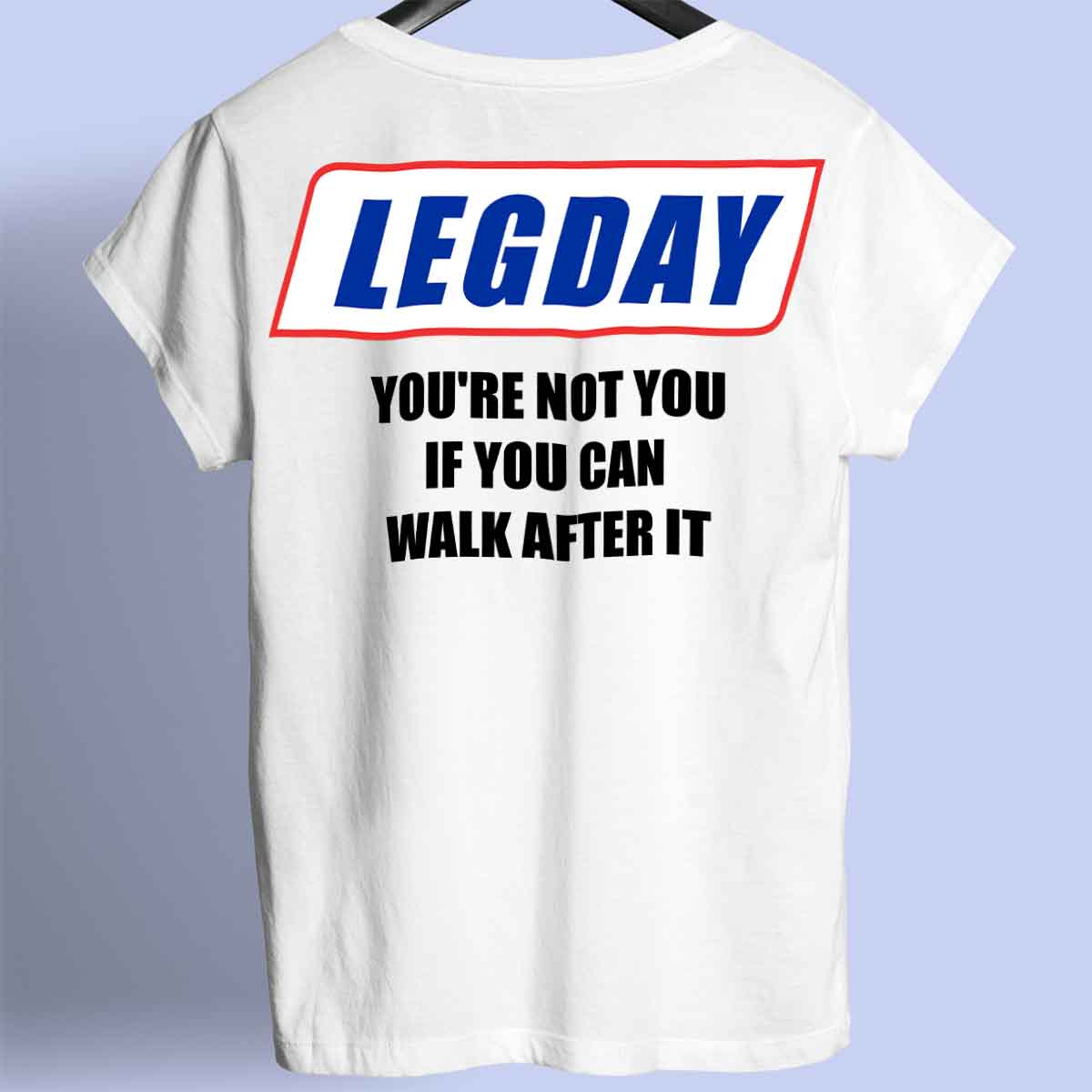 Legday - Premium Shirt Unisex Taustaprintti