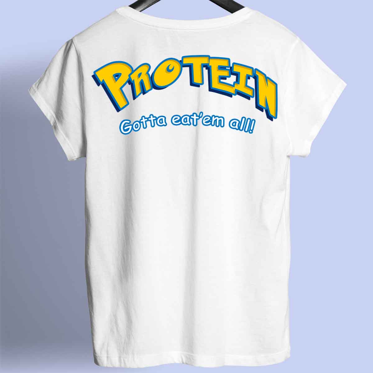 Proteína - Camisa Premium Unisex Backprint