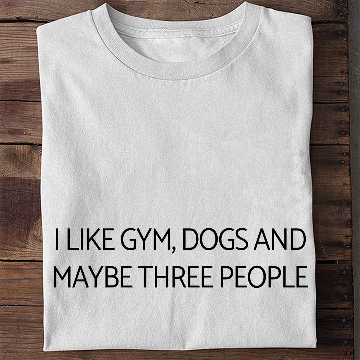 Gimnasio y Perros - Camiseta Premium Unisex