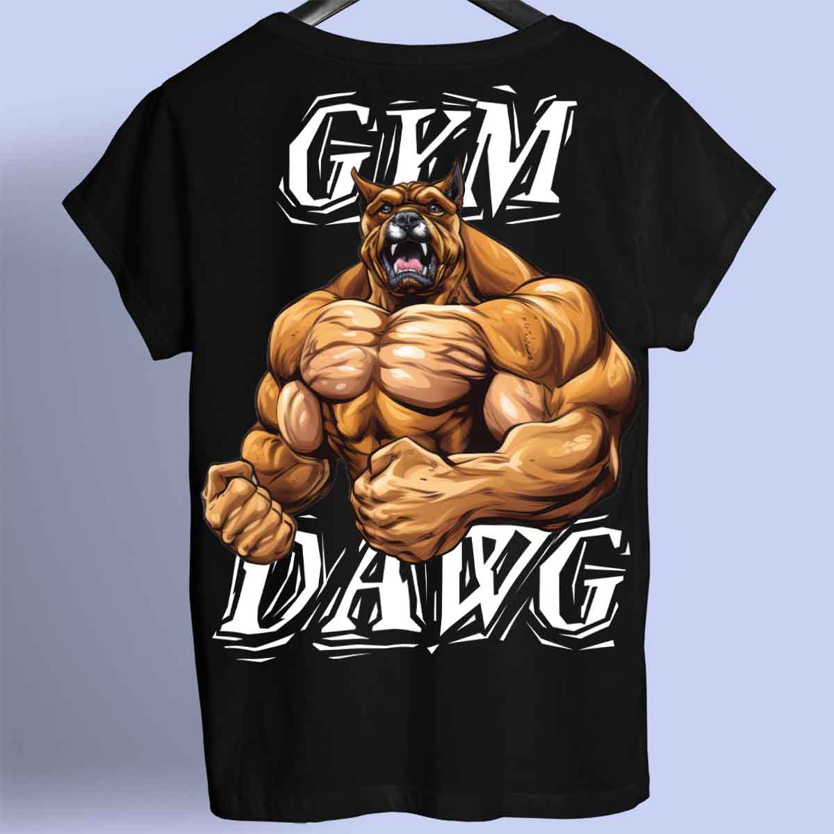 Gym Dawg - Maglietta Premium con stampa unisex