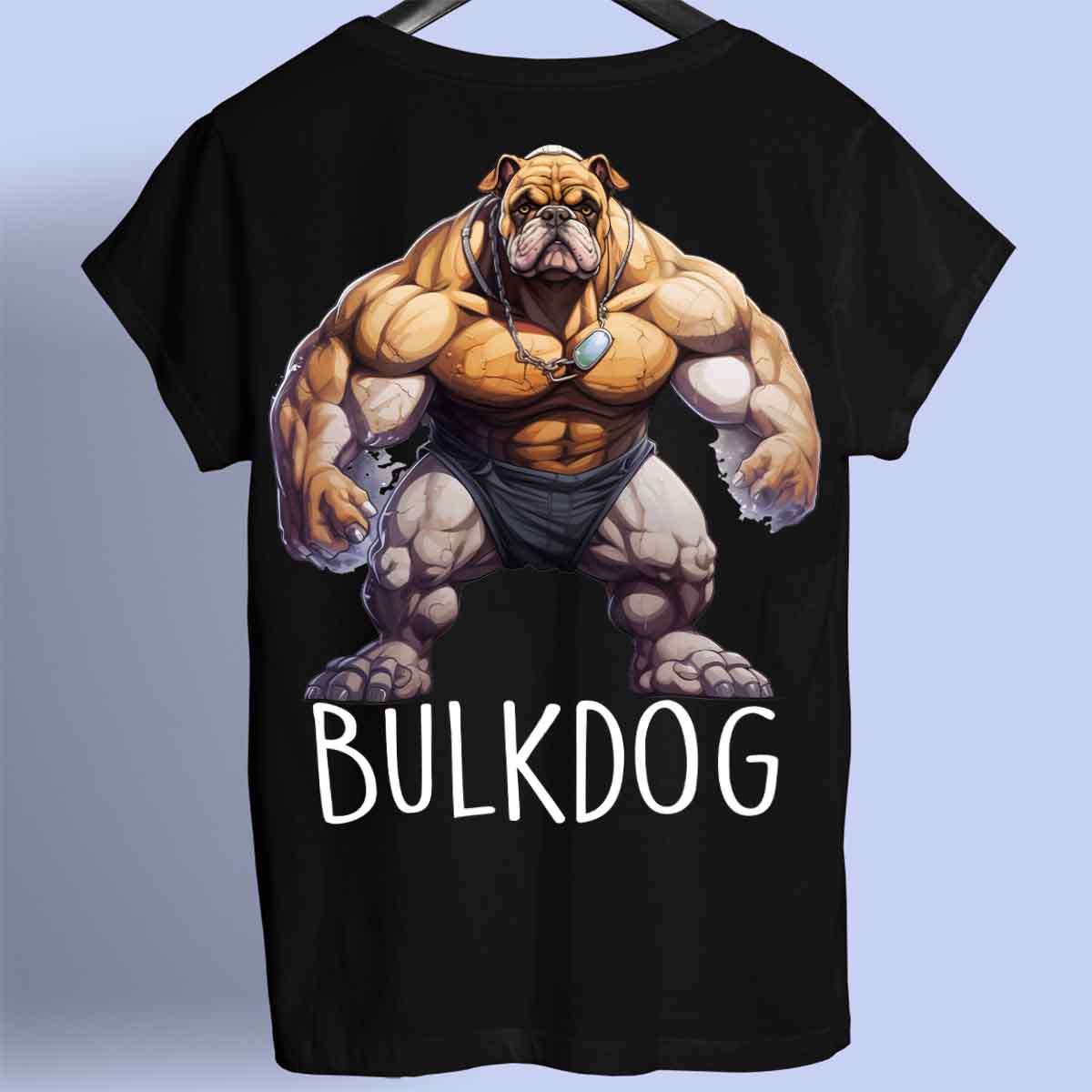 Bulldog - prémiové tričko Unisex Backprint