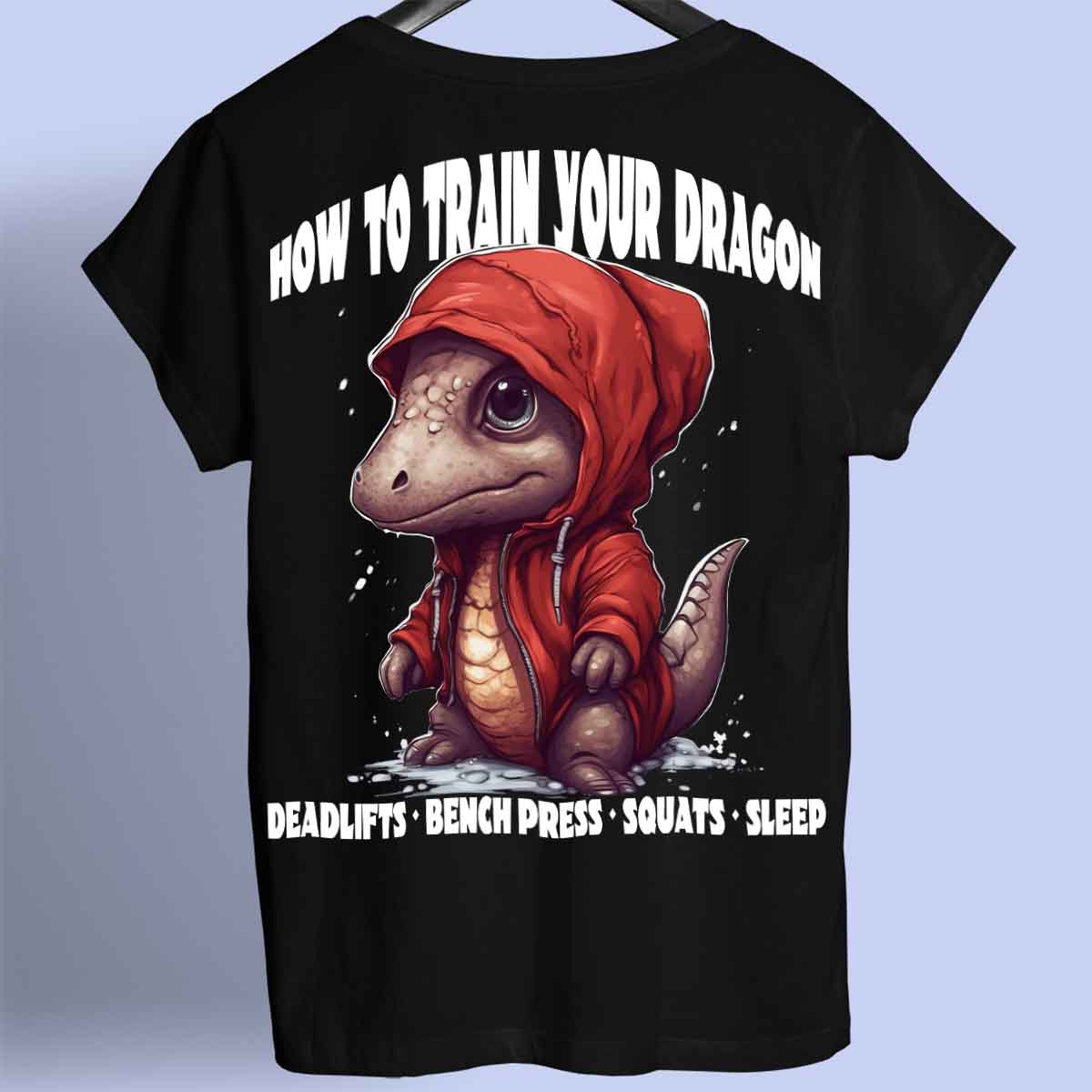 Dragon - Premium T-shirt Unisex Baktryck