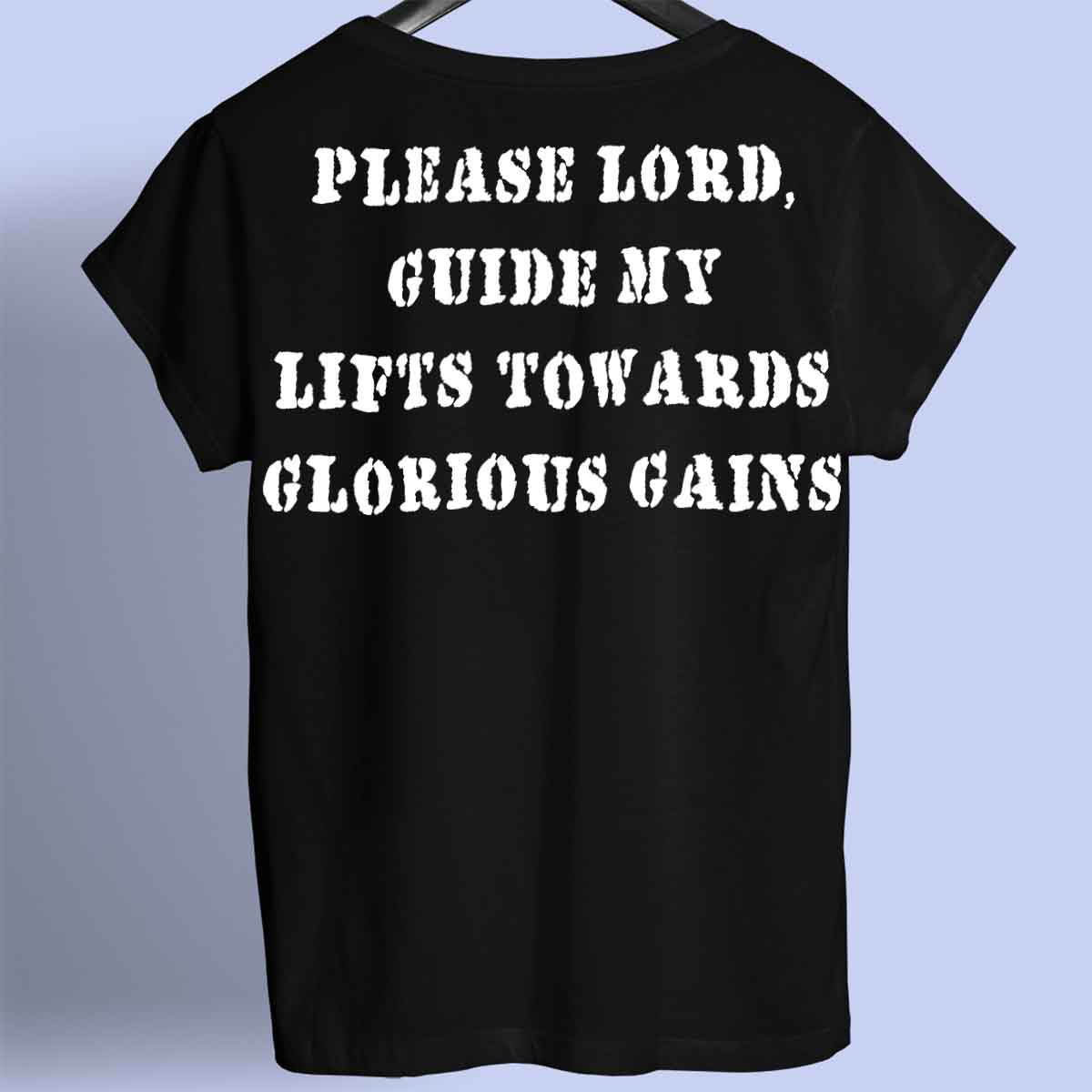 Glorious Gains - Camicia Premium con stampa sul retro unisex