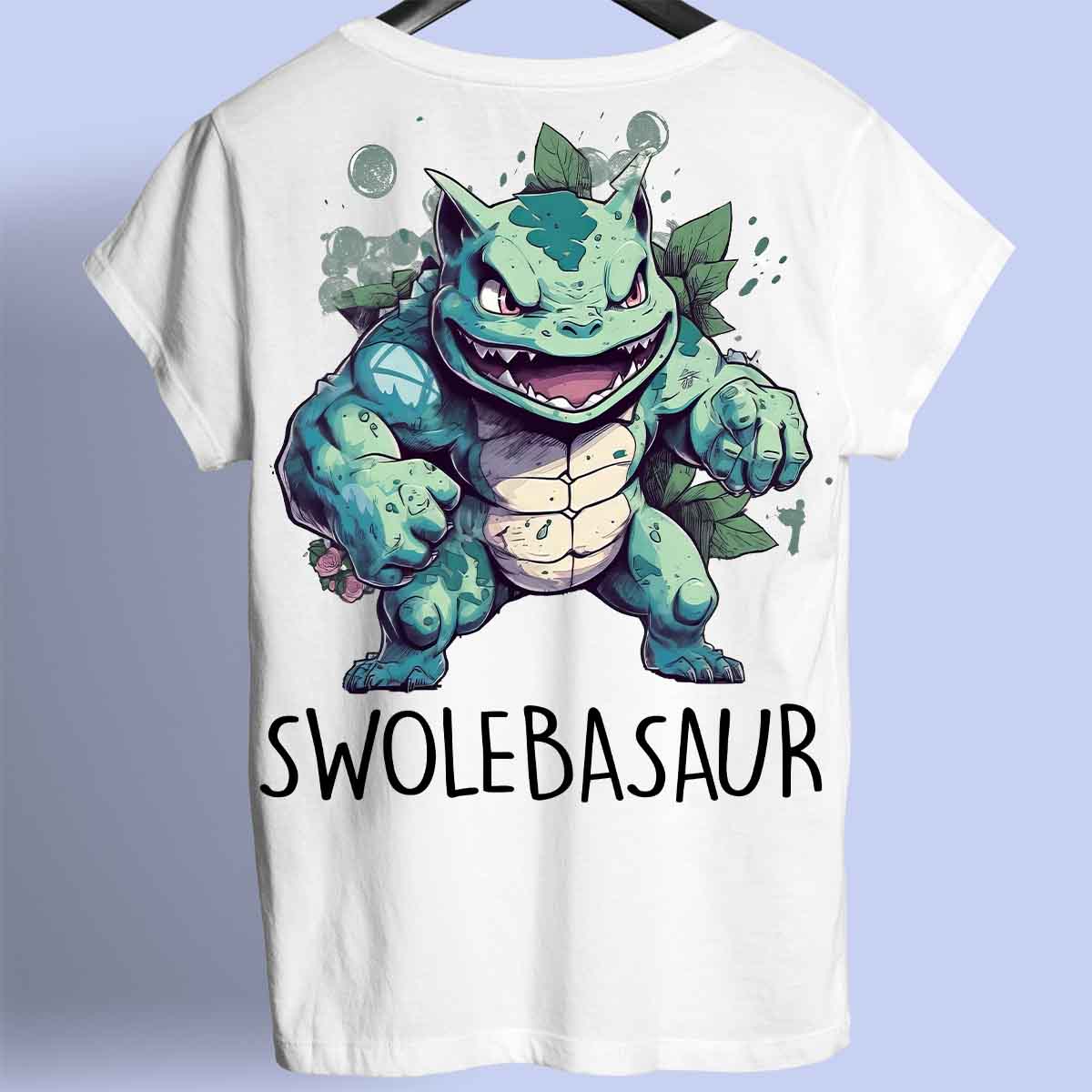 Swolebasaur - Premium T-shirt Unisex rugafdruk