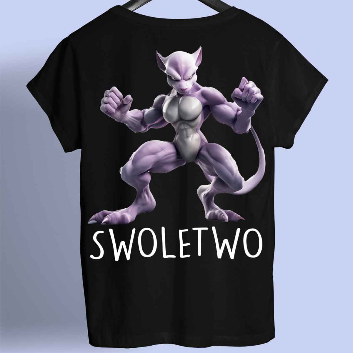 Swoletwo - Premium T-shirt, unisex-rugafdruk